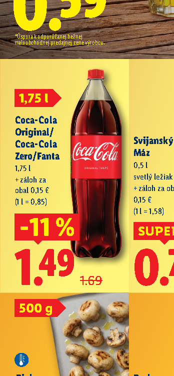 Coca-Cola Original/ Coca-Cola Zero/Fanta