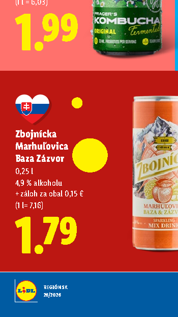 Zbojnícka Marhuľovica Baza Zázvor