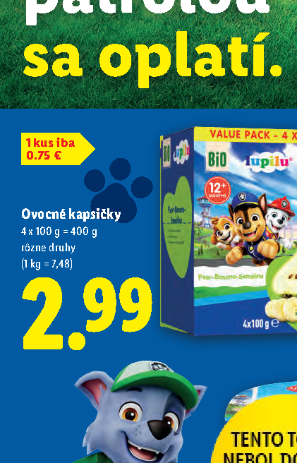 Ovocné kapsičky
