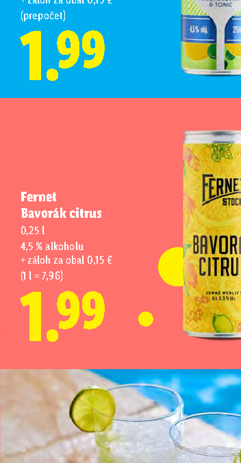 Fernet Bavorák citrus