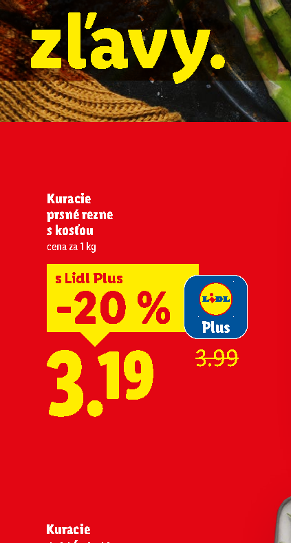 Kuracie prsné rezne s kosťou