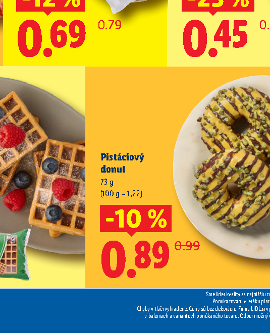 Pistáciový donut