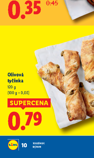 Olivová tyčinka