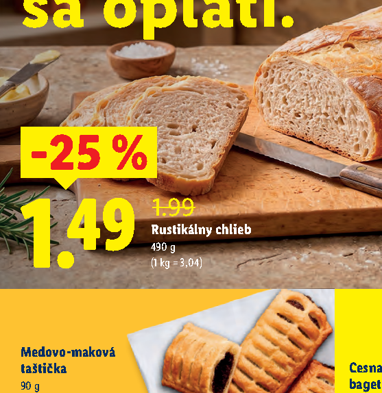 Rustikálny chlieb
