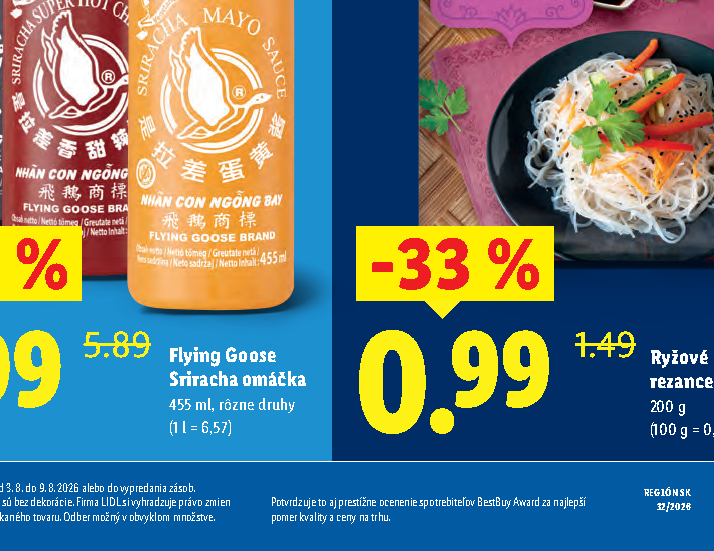 Flying Goose Sriracha omáčka