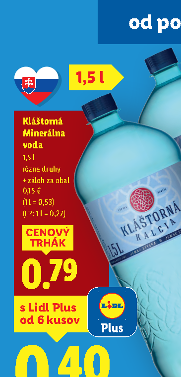 Kláštorná Minerálna voda