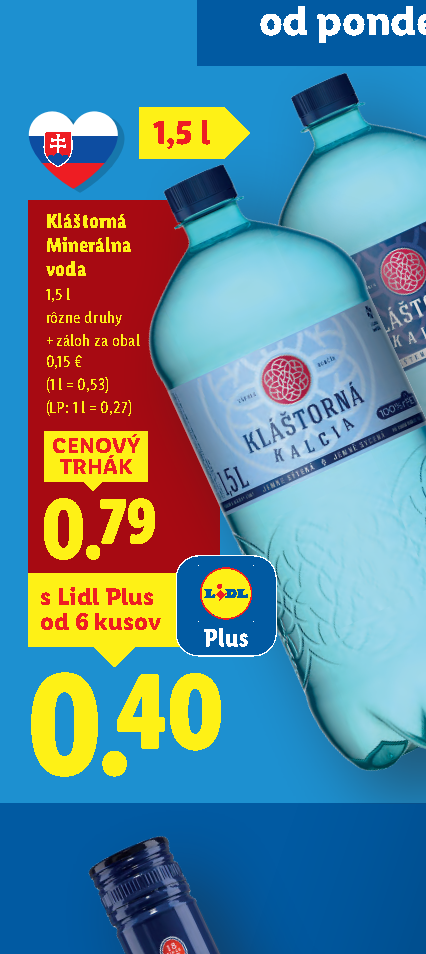 Kláštorná Minerálna voda