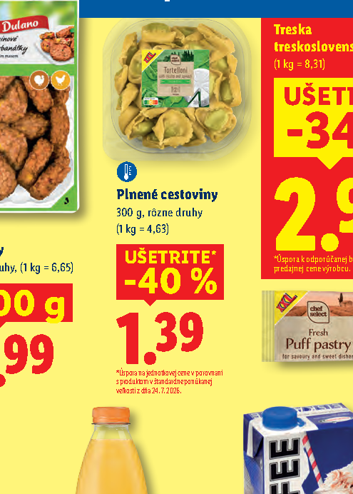 Plnené cestoviny