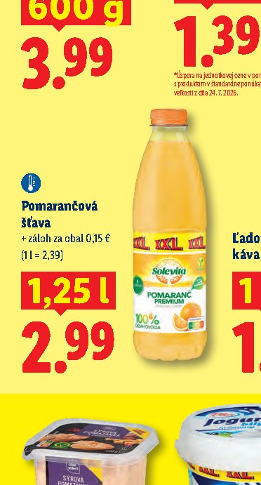 Zott Jogobella Pomarančová šťava