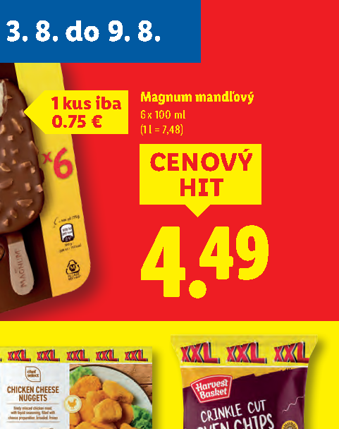 Magnum mandľový