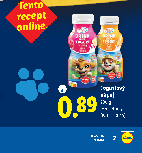Jogurtový nápoj