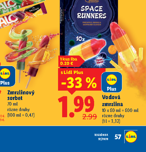 Vodová zmrzlina