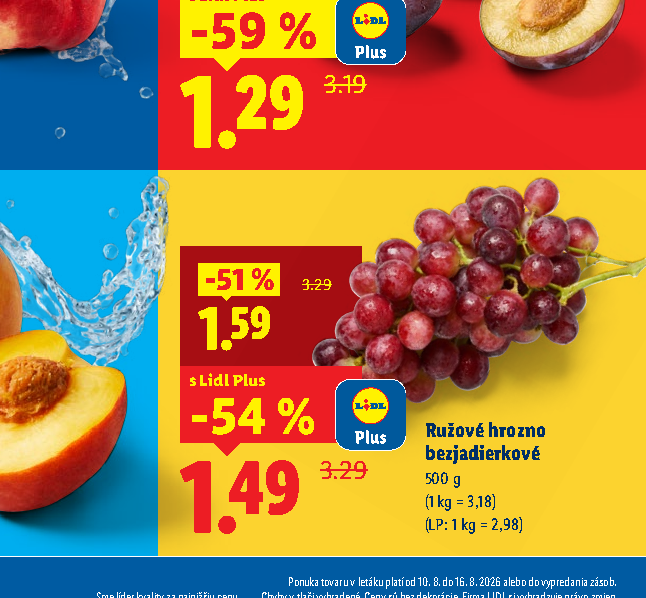 Ružové hrozno bezjadierkové