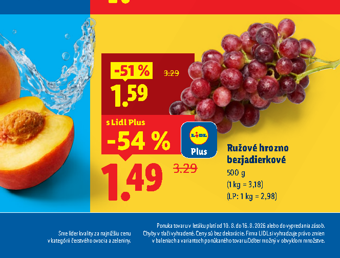 Ružové hrozno bezjadierkové