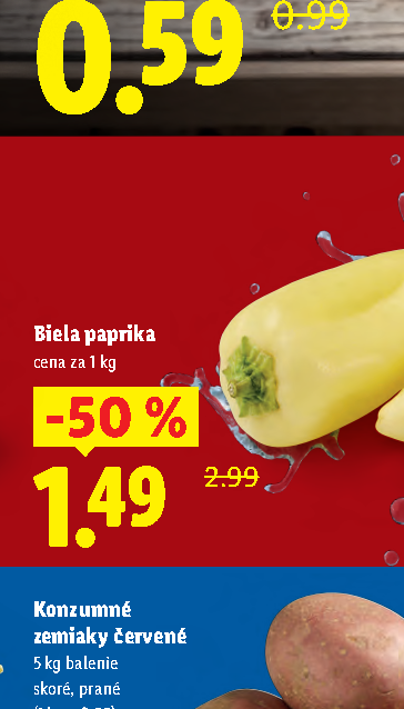 Biela paprika