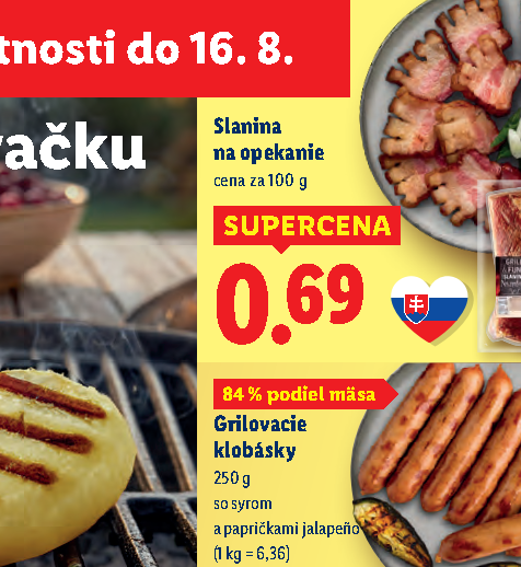 Slanina na opekanie