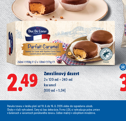 Zmrzlinový dezert