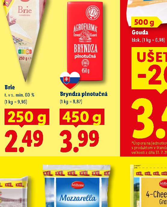 Bryndza plnotučná