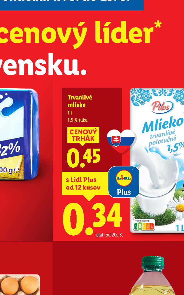 Trvanlivé mlieko