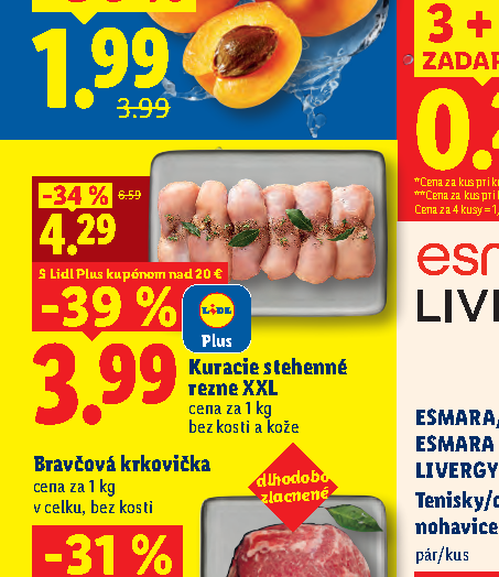 Kuracie stehenné rezne XXL