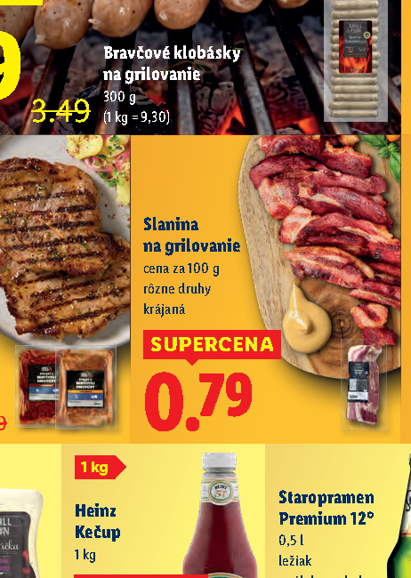 Slanina na grilovanie