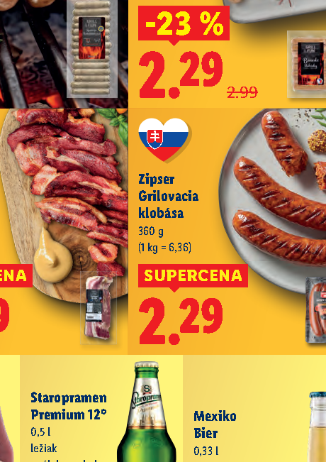 Zipser Grilovacia klobása