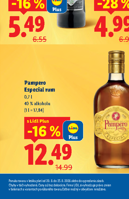 Lidl aktuálna ponuka