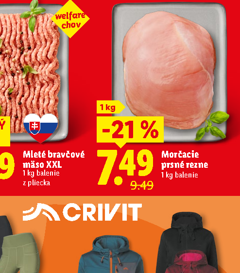 Morčacie prsné rezne
