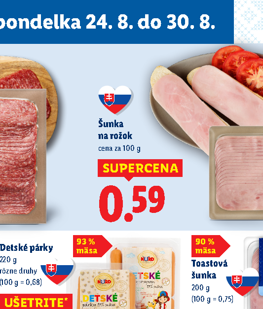 Šunka na rožok