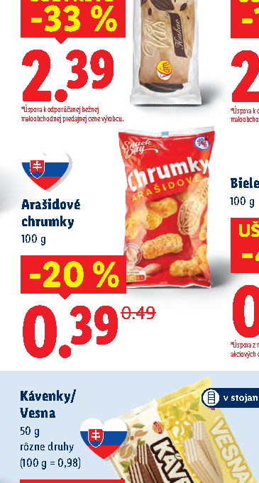 Arašidové chrumky