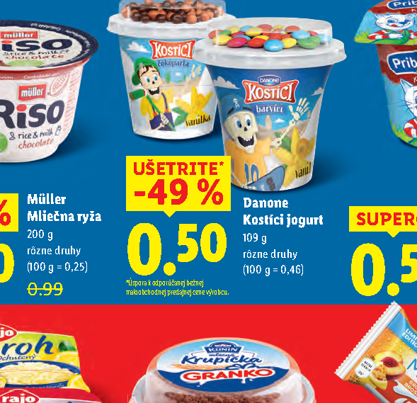 Danone Kostíci jogurt