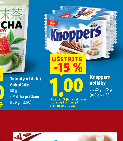 Knoppers oblátky