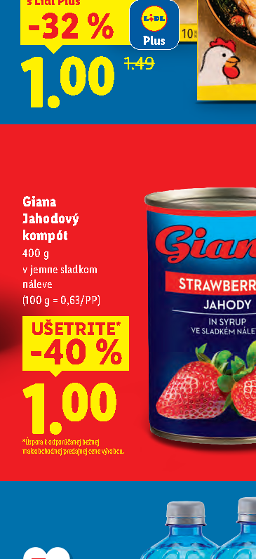 Giana Jahodový kompót