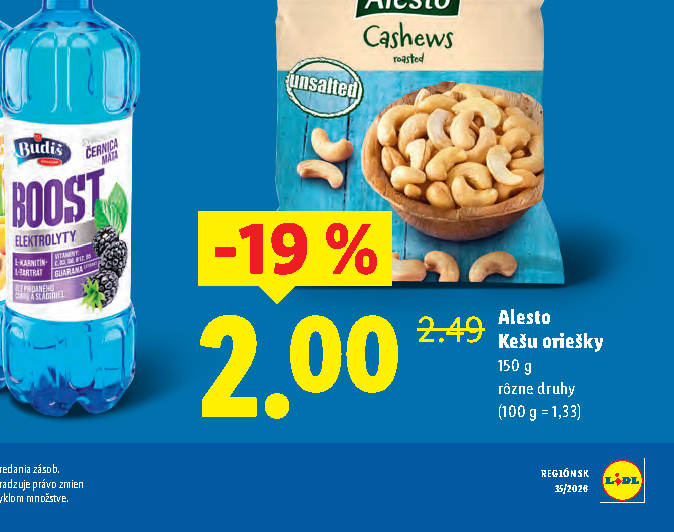 Alesto Kešu oriešky