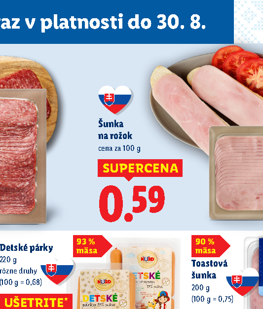 Šunka na rožok