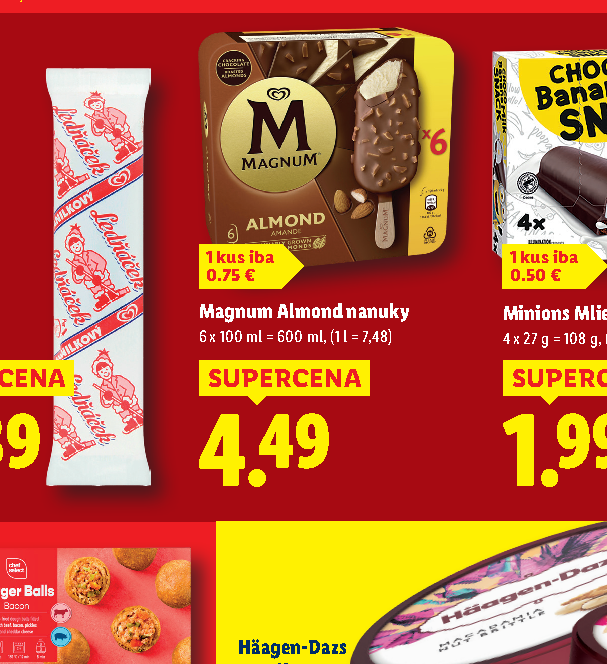Magnum Almond nanuky