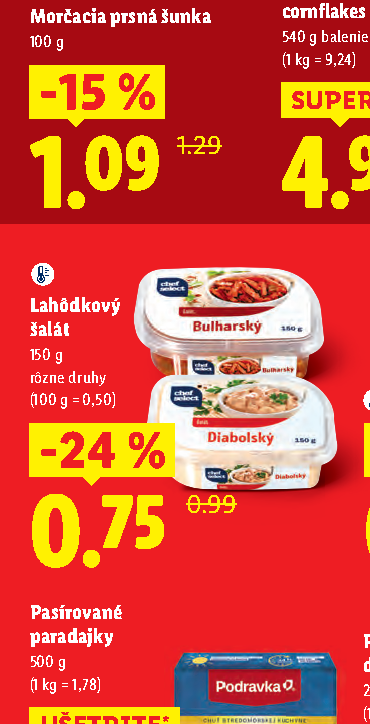 Lahôdkový šalát