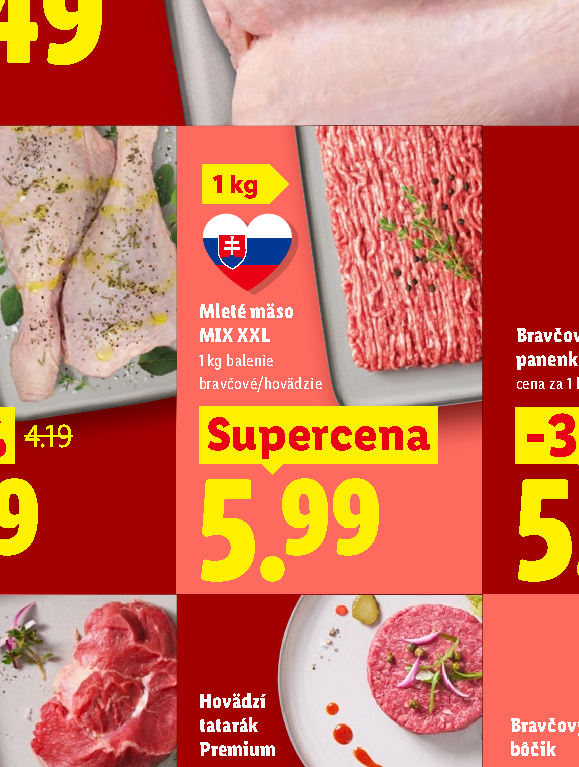 Mleté mäso MIX XXL