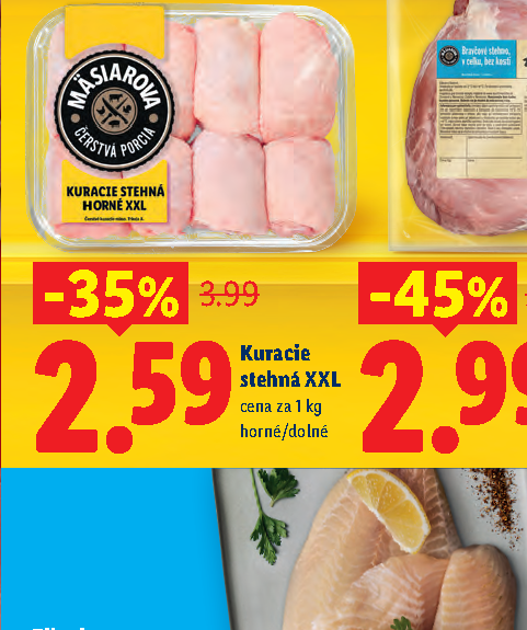 Kuracie stehná XXL