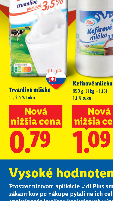 Trvanlivé mlieko