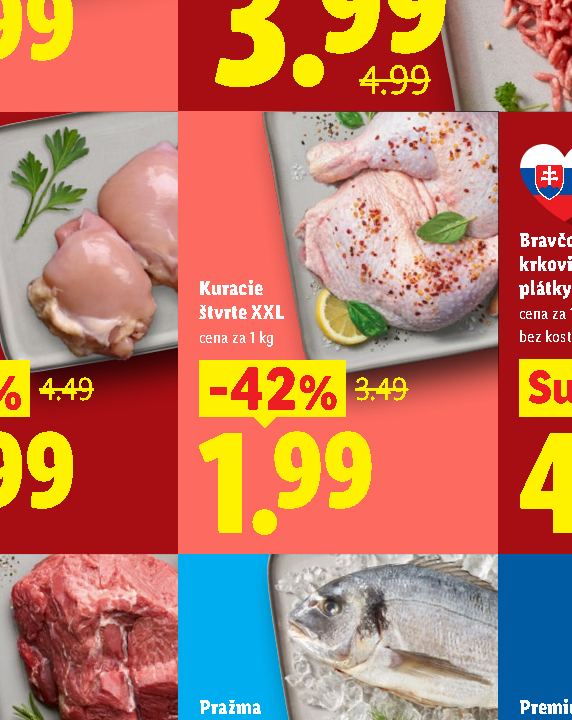 Kuracie štvrte XXL