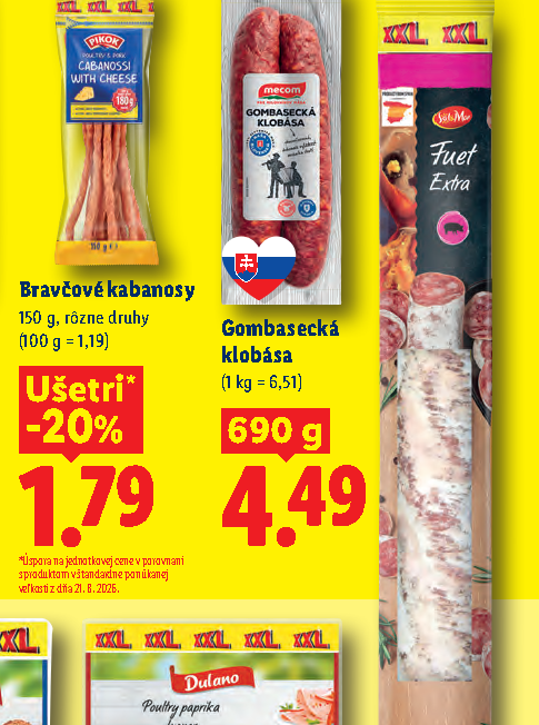 Gombasecká klobása