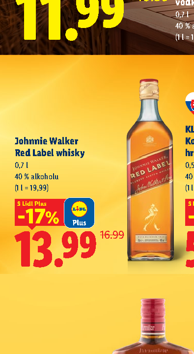 Johnnie Walker Red Label whisky