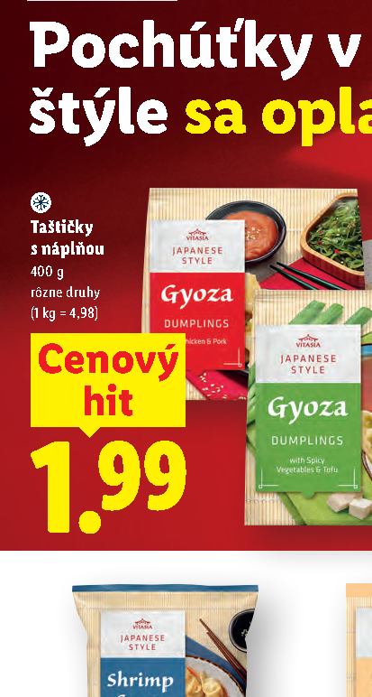 Taštičky s náplňou
