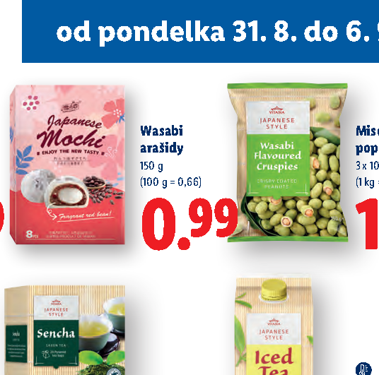 Wasabi arašidy