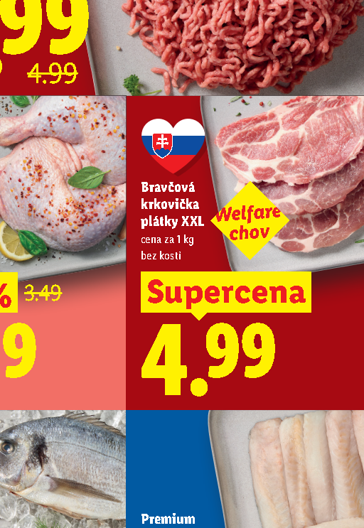 Bravčová krkovička plátky XXL