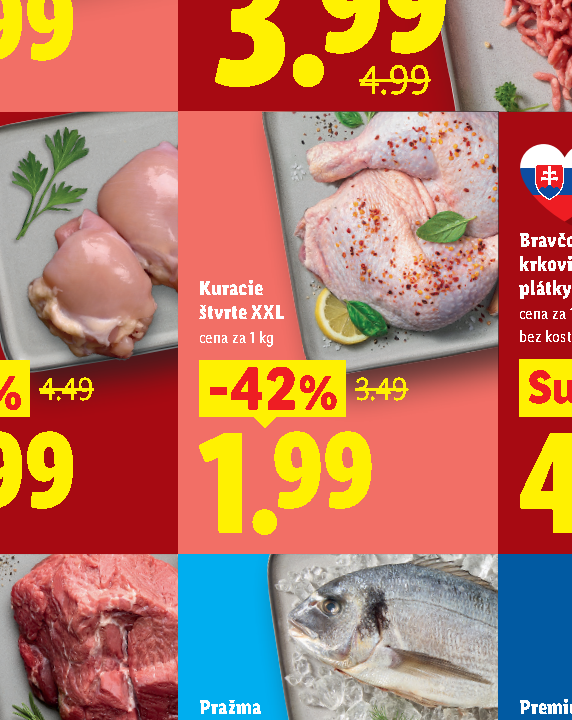 Kuracie štvrte XXL