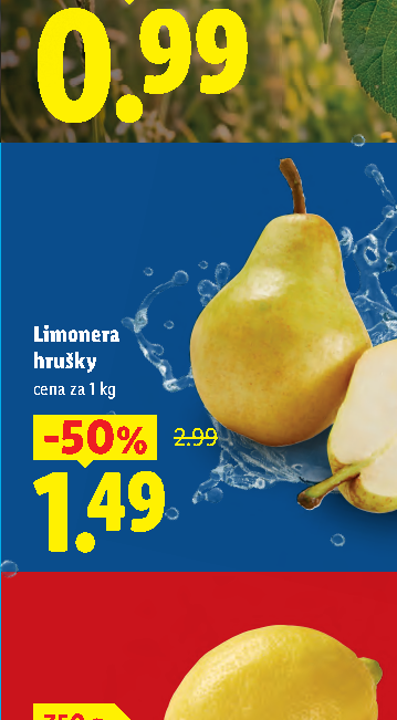 Limonera hrušky