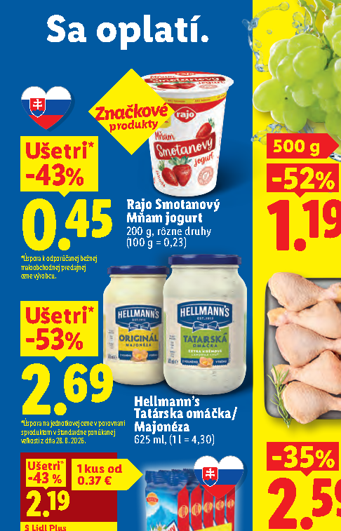 Rajo Smotanový Mňam jogurt