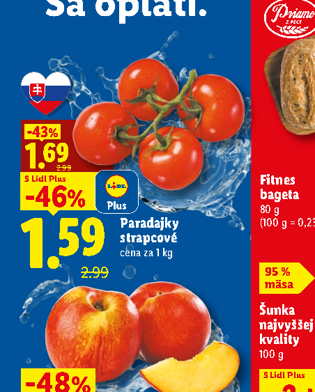 Paradajky strapcové